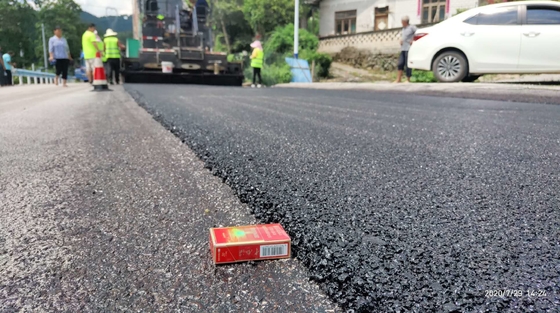 1.5cm 2cm Asphalt Overlay Bitumen Road Repair Concrete Bestratingsonderhoud